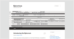Desktop Screenshot of epicorious.digitalcardboard.com